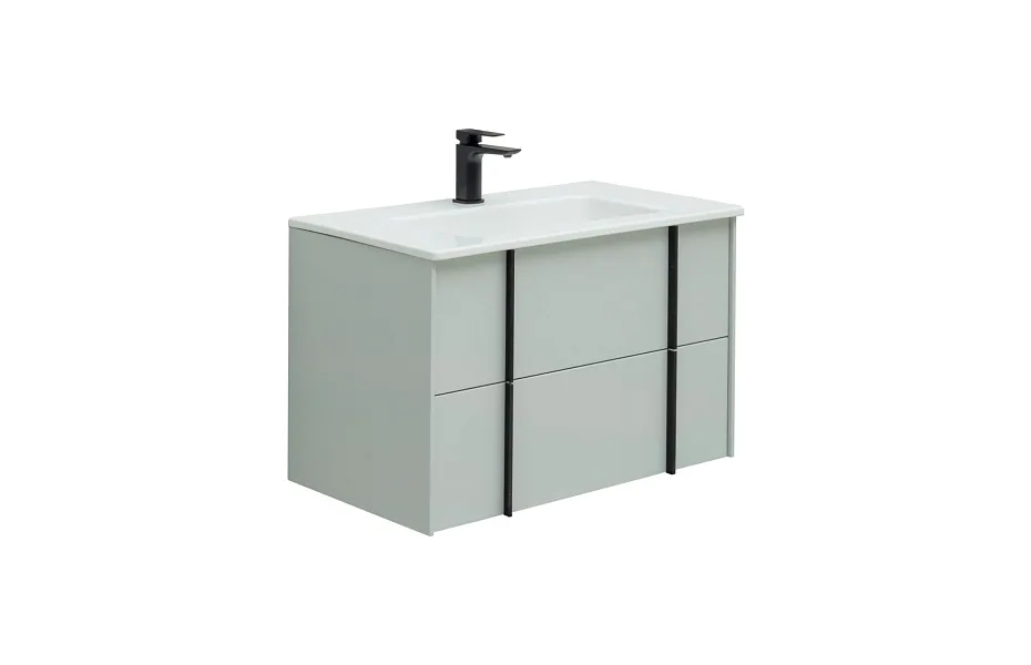 Тумба с раковиной Allen Brau Reality 1.32005.PWM 80 рapyrus white matt МОСПЛИТКА