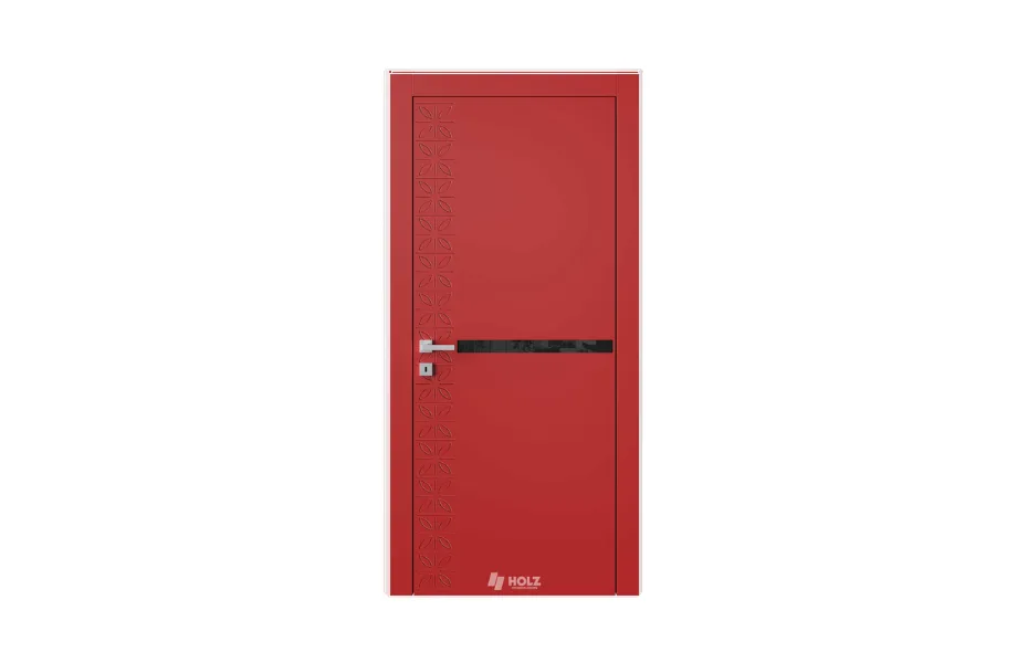 Nodo 4 RAL3002 черное стекло 7 ДВЕРЕЙ
