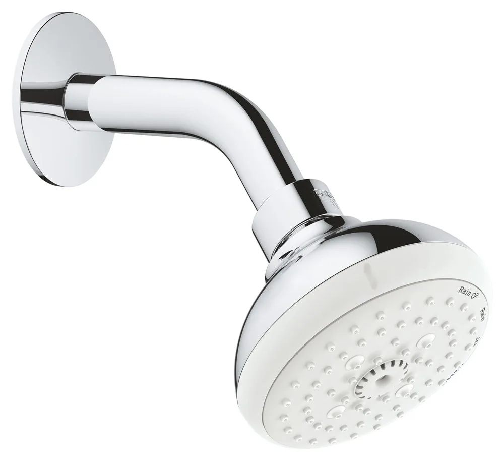 GROHE Tempesta New Комплект верхнего душа IV с кронштейном, 9,5 л/мин АТЕЛЬЕ ВАННОЙ КОМНАТЫ. САМАРА