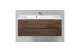 Тумба с раковиной BelBagno Marino MARINO-1200-2C-SO-RW-P, 120 см, Rovere Moro - темно-коричневый МОСПЛИТКА