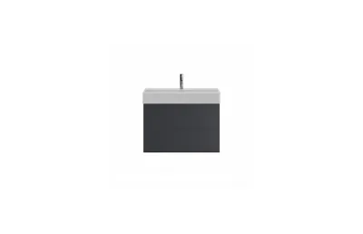 Тумба с раковиной Idrico Element 2.0 80 см graphite МОСПЛИТКА