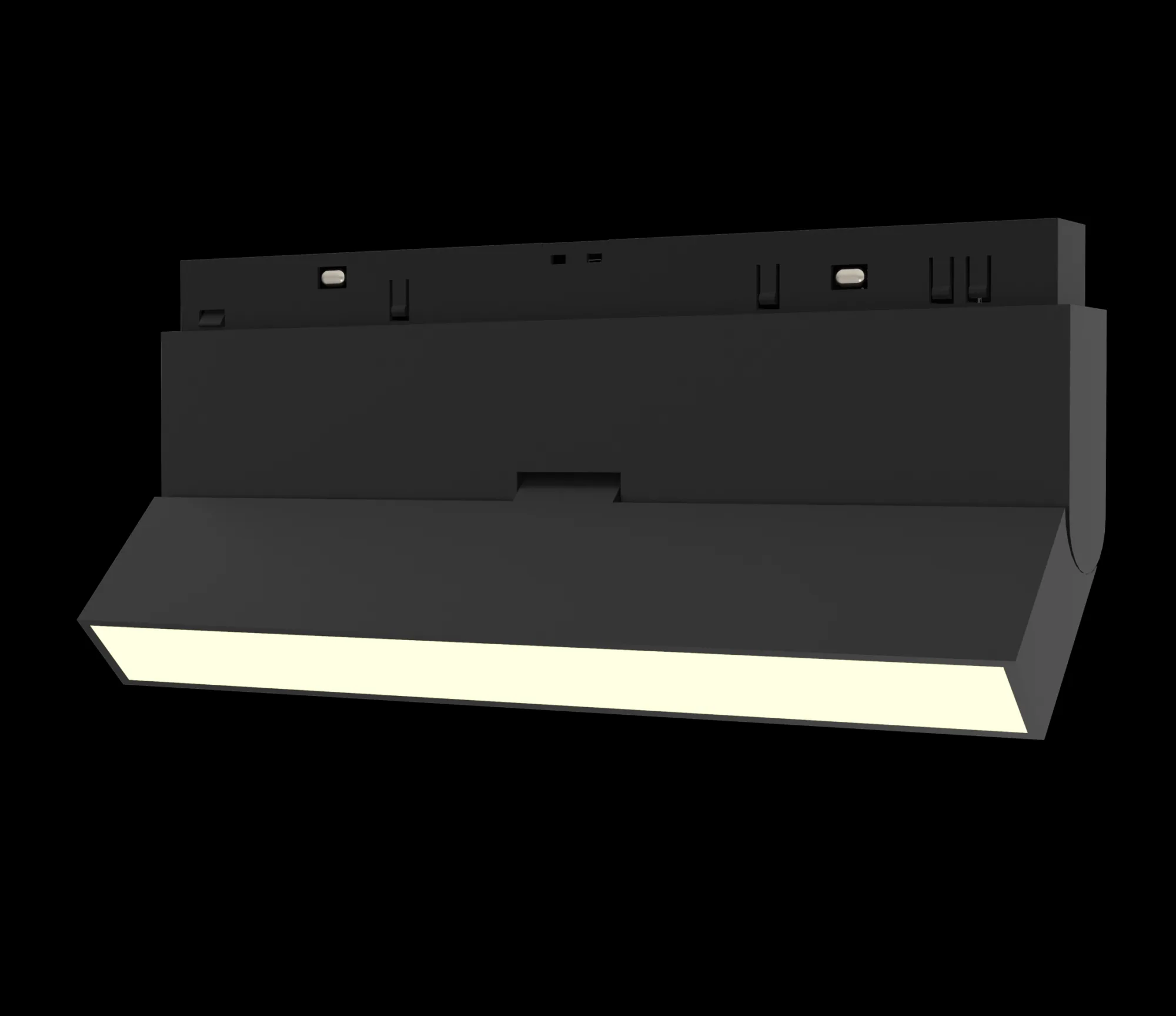 Трековый однофазный магнитный светодиодный светильник на шину Maytoni Exility BASIS TR036-2-12W4K-B MAYTONI