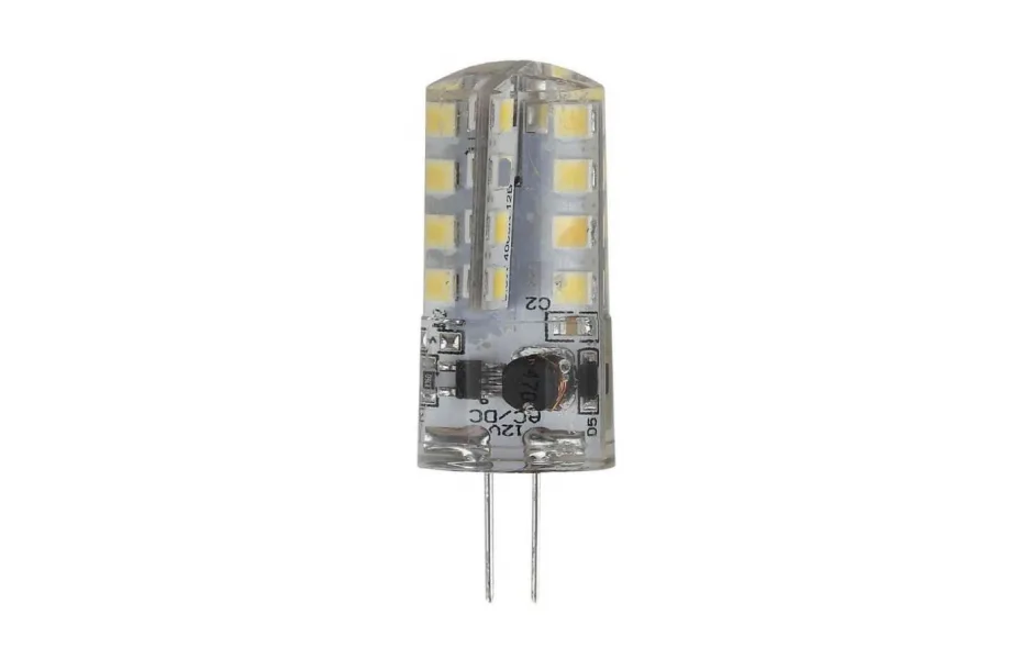ЛАМПА СВЕТОДИОДНАЯ ЭРА G4 3W 2700K ПРОЗРАЧНАЯ LED JC-3W-12V-827-G4 Б0033193 МОСПЛИТКА