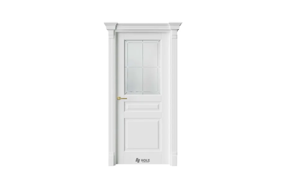 Elite EL7F RAL9003 стекло 3 7 ДВЕРЕЙ