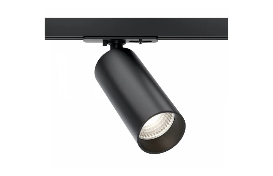 Трековый однофазный светодиодный светильник диммируемый Maytoni Unity Focus LED TR021-1-12B3K-W-D-B MAYTONI