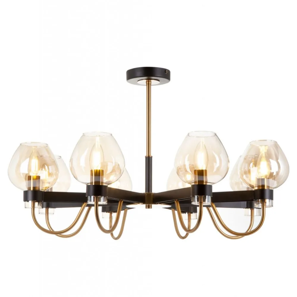 Люстра на штанге Freya Tara FR5028PL-08B MAYTONI