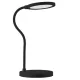 НАСТОЛЬНАЯ ЛАМПА (UL-00003339) UNIEL TLD-553 BLACK/LED/400LM/4500K/DIMMER/USB MNOGOROZETOK - МНОГОРОЗЕТОК