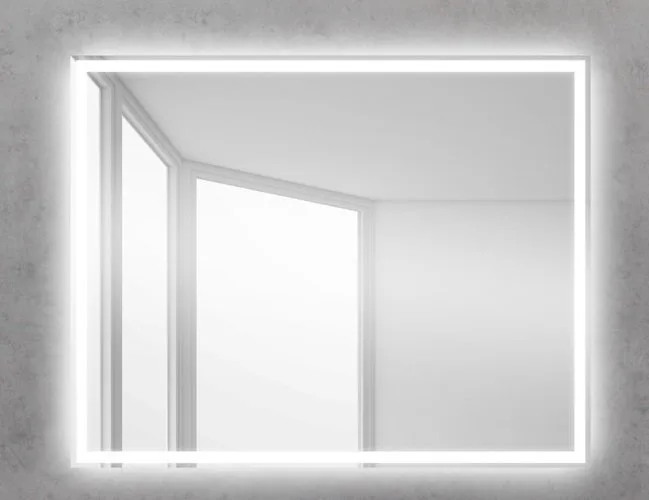 BELBAGNO Зеркало со встроенным светильником и сенсорным выключателем, 12W, 220-240V, 1000x30x800 АТЕЛЬЕ ВАННОЙ КОМНАТЫ. САМАРА