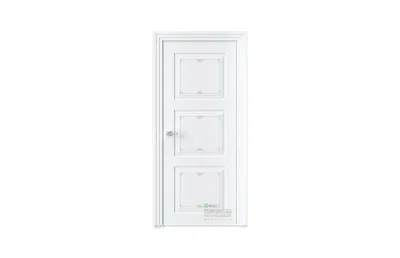 Межкомнатная дверь Novella N5 Ажур RAL9003 7 ДВЕРЕЙ