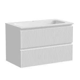 Тумба под раковину Sancos Snob R 80 SNR80W подвесная Bianco ООО ФИРМА САНТЕХНИКА