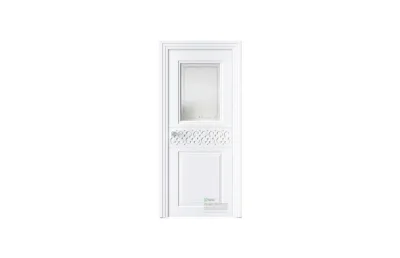 Межкомнатная дверь Novella N26 RAL9003 стекло 7 ДВЕРЕЙ