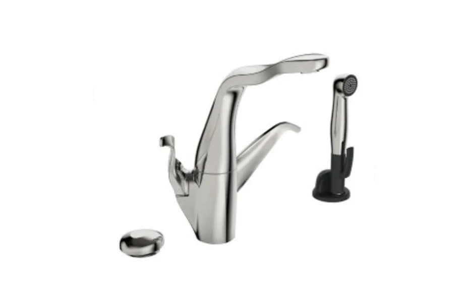 Смеситель для кухни Oras Alessi Swan 230/12V с Smart кнопкой и ручным душем 8223F АКВАМЕТРИЯ
