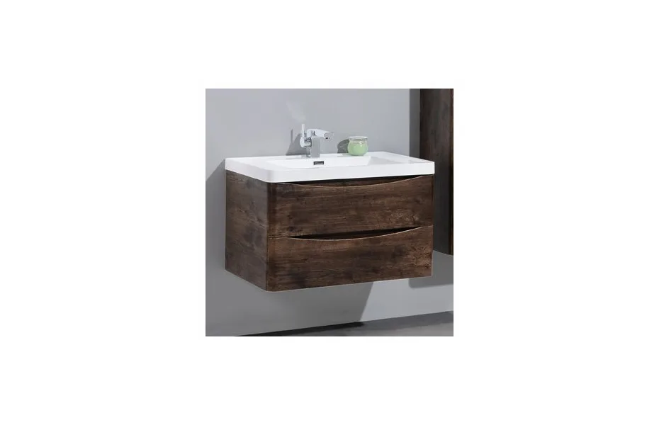 Тумба с раковиной BelBagno Ancona-N 80 rovere more подвесная МОСПЛИТКА