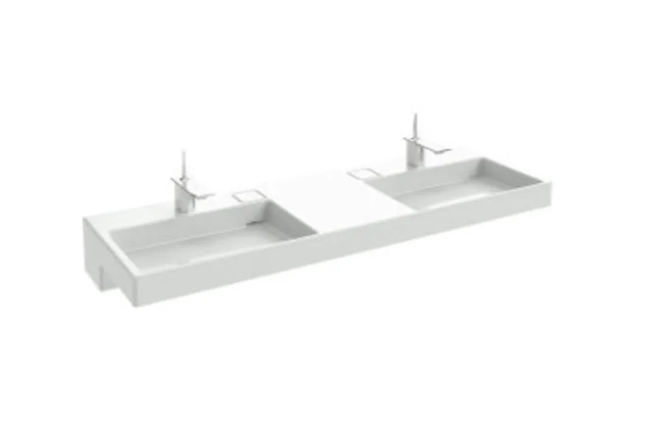 Раковина-столешница двойная Jacob Delafon Terrace 150x49 EXA112-00 АКВАМЕТРИЯ