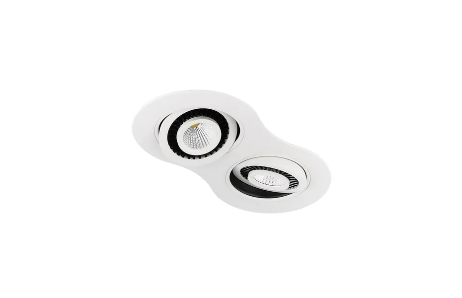 ВСТРАИВАЕМЫЙ СВЕТОДИОДНЫЙ СВЕТИЛЬНИК AMBRELLA LIGHT TECHNO LED S505/2 W MNOGOROZETOK - МНОГОРОЗЕТОК