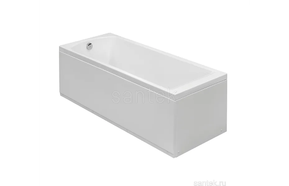 SANTEK Fiji 160х75 Ванна акриловая прямоугольная АТЕЛЬЕ ВАННОЙ КОМНАТЫ. САМАРА