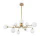 Люстра на штанге Freya Alexis FR5120PL-09G MAYTONI