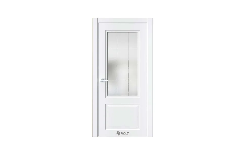 Neo Classic N4 Белый RAL9003 стекло 7 ДВЕРЕЙ