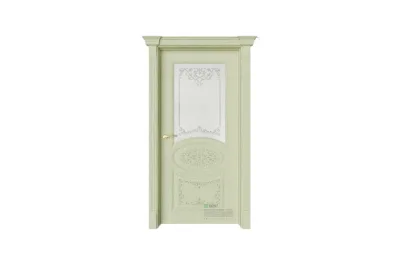 Межкомнатная дверь Provence Шарм 3 Ажур Олива золотая стекло 7 ДВЕРЕЙ