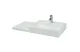 Раковина накладная Laufen Living City 100х46 8.1843.1.000.104.1 полочка слева АКВАМЕТРИЯ