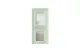 Межкомнатная дверь Novella N27 RAL6019 стекло 7 ДВЕРЕЙ