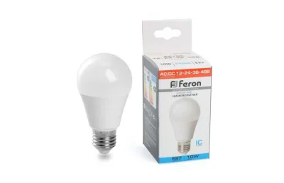 ЛАМПА СВЕТОДИОДНАЯ FERON LB-192 E27 10W 6400K 48732 МОСПЛИТКА