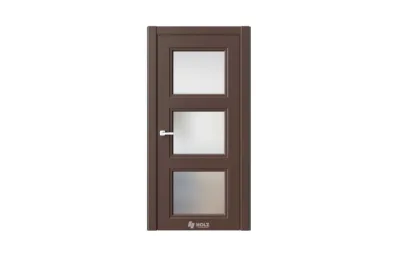 Neo Classic N6 Шоколад RAL8017 стекло 7 ДВЕРЕЙ