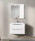 BELBAGNO Marino Шкаф зеркальный подвесной с одной распашной дверцей с доводчиками, с подсветкой, правосторонний АТЕЛЬЕ ВАННОЙ КОМНАТЫ. САМАРА