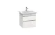 Тумба с раковиной Duravit DuraStyle 60 см DS648002222 белый глянцевый МОСПЛИТКА
