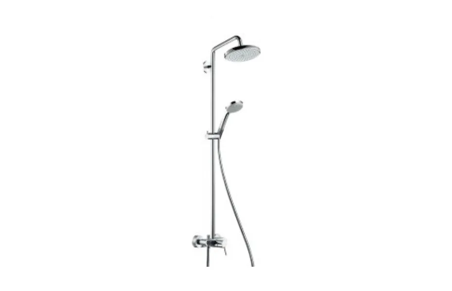 Душевая система Hansgrohe Croma 220 Showerpipe 27223000 АКВАМЕТРИЯ