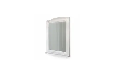 Зеркало Raval Classic Cla.02.80/W, 80 см, белое МОСПЛИТКА