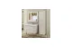 Тумба с раковиной Comforty Феррара-100 белая 00004148009 МОСПЛИТКА