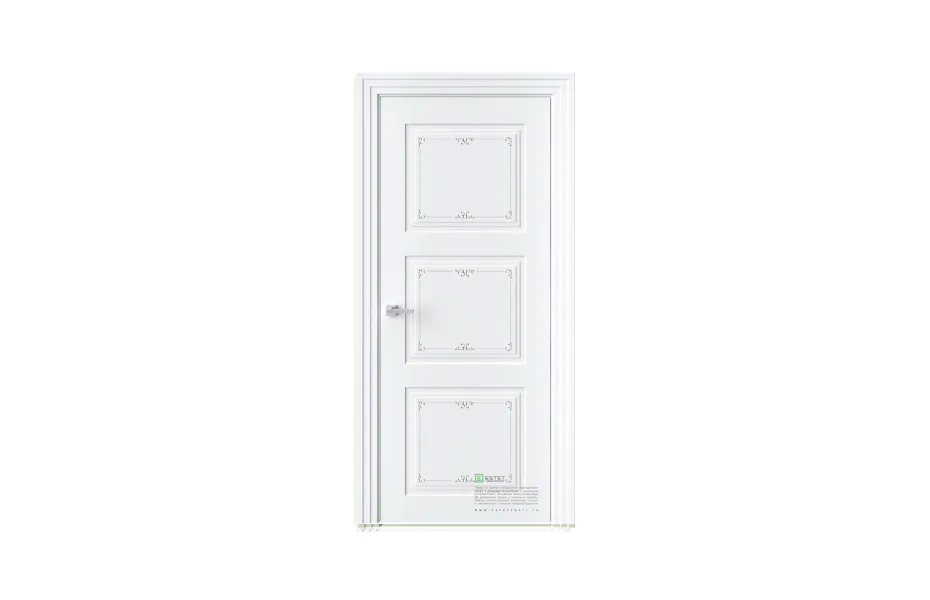 Межкомнатная дверь Novella N5 Ажур RAL9003 7 ДВЕРЕЙ