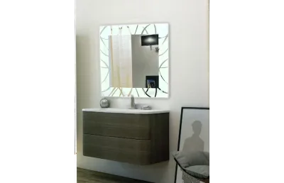 CONTINENT Зеркало "Allegro LED" с подсветкой АТЕЛЬЕ ВАННОЙ КОМНАТЫ. САМАРА