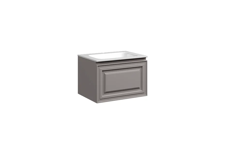 Тумба с раковиной Sancos Very 60 см VR60SM doha soft МОСПЛИТКА