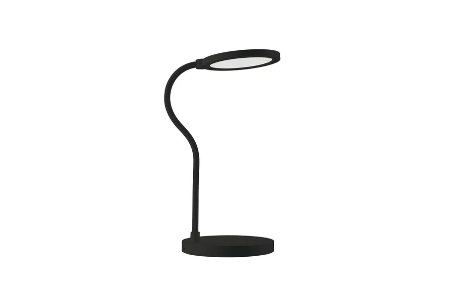 НАСТОЛЬНАЯ ЛАМПА (UL-00003339) UNIEL TLD-553 BLACK/LED/400LM/4500K/DIMMER/USB MNOGOROZETOK - МНОГОРОЗЕТОК