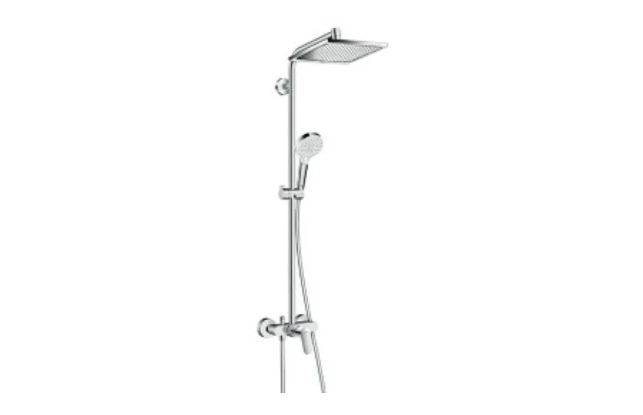 Душевая система Hansgrohe Crometta E 240 1jet Showerpipe 27284000 АКВАМЕТРИЯ