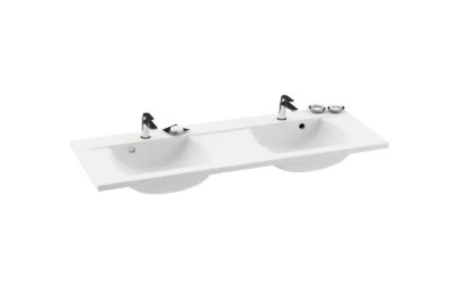 Двойной умывальник Ravak Classic 130x49 XJD01113000 АКВАМЕТРИЯ