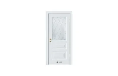 Deloress DL7 RAL9003 стекло 2 7 ДВЕРЕЙ