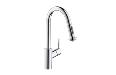 Смеситель для кухни с выдвижным душем Hansgrohe Talis S2 Variarc 14877000 АКВАМЕТРИЯ
