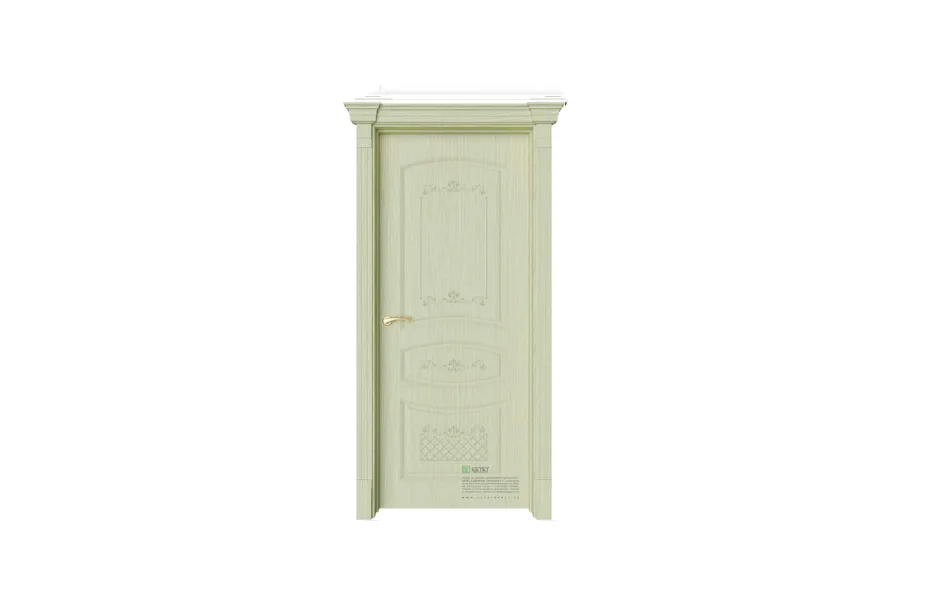Межкомнатная дверь Provence Адель 1 Ажур Олива золотая 7 ДВЕРЕЙ