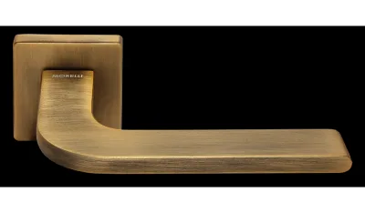 Ручка дверная MORELLI LUXURY ECO SPUTNIK-SQ CAFFE ФРАМИР ДВЕРИ