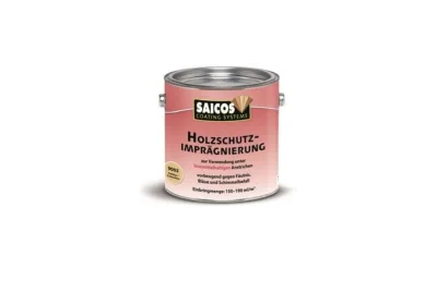 Защитная пропитка для древесины Holzschutz-Impragnierung SAICOS. МАСЛА, КРАСКИ, КЛЕЙ