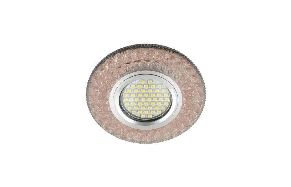 ВСТРАИВАЕМЫЙ СВЕТИЛЬНИК FAMETTO LUCIOLE DLS-L144 GU5.3 GLASSY/LIGHT TEA MNOGOROZETOK - МНОГОРОЗЕТОК