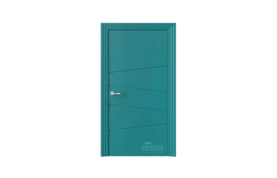 Межкомнатная дверь Perfect P16 RAL5021 7 ДВЕРЕЙ