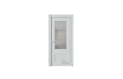 Межкомнатная дверь Multistage MS R4 Ясень грау стекло 3 7 ДВЕРЕЙ