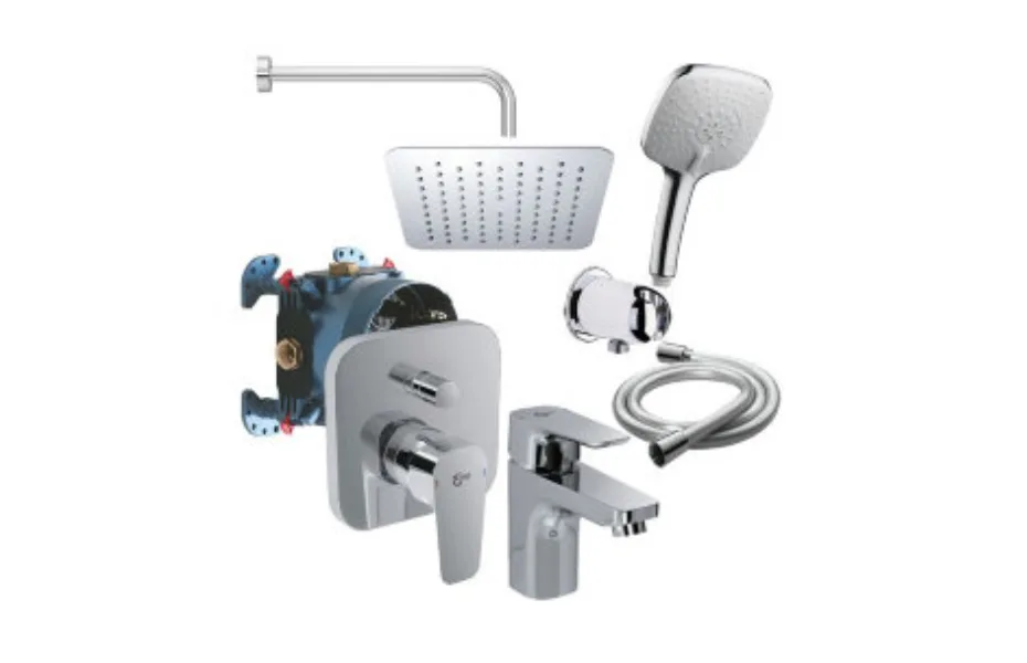 Промо набор для ванны Ideal Standard Set Ceraplan III 8в1 B1153AA АКВАМЕТРИЯ