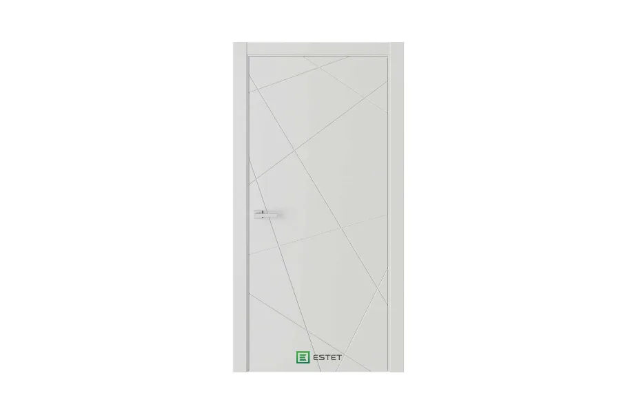 Межкомнатная дверь Perfect P1 RAL7047 7 ДВЕРЕЙ
