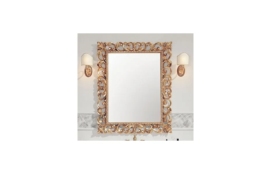 Зеркало Cezares 670/O 87 x 107 см, цвет золото (oro) МОСПЛИТКА