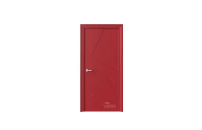 Межкомнатная дверь Perfect P18 RAL3002 7 ДВЕРЕЙ